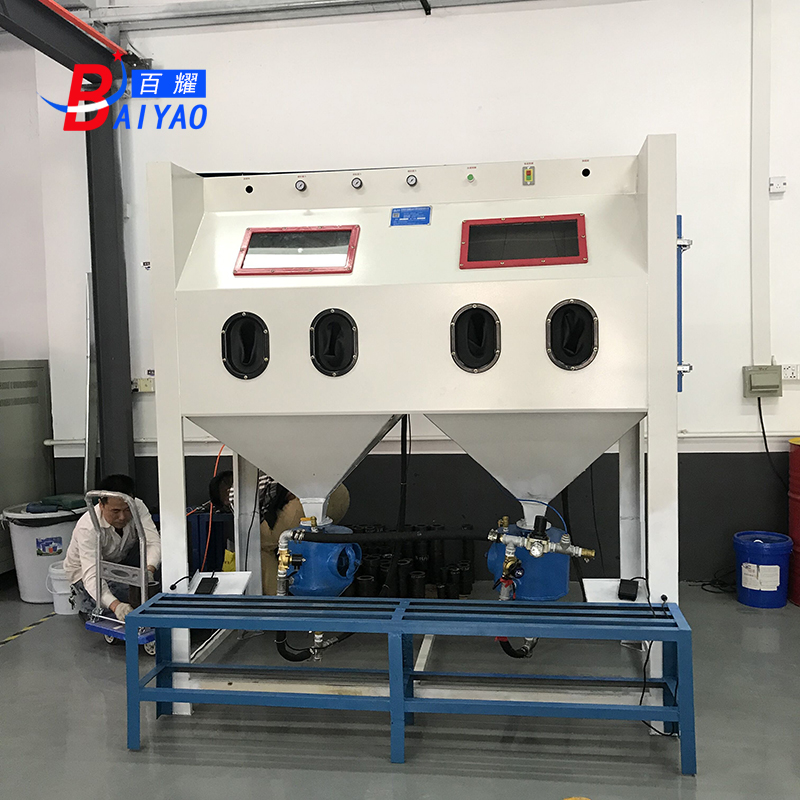 手動噴丸噴砂機百耀加壓手動噴砂機示例圖1