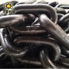 熱處理C級25錳釩鏈條40T刮板機配件齊全 礦用刮板機圓環(huán)鏈型號齊全 自動焊接高強度鏈條