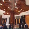 新校區包柱S彎波浪鋁單板_圓柱弧形鋁樹方通