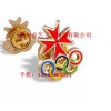 五環(huán)徽章、奧運(yùn)會(huì)徽章、鏤空徽章、紀(jì)念章定做