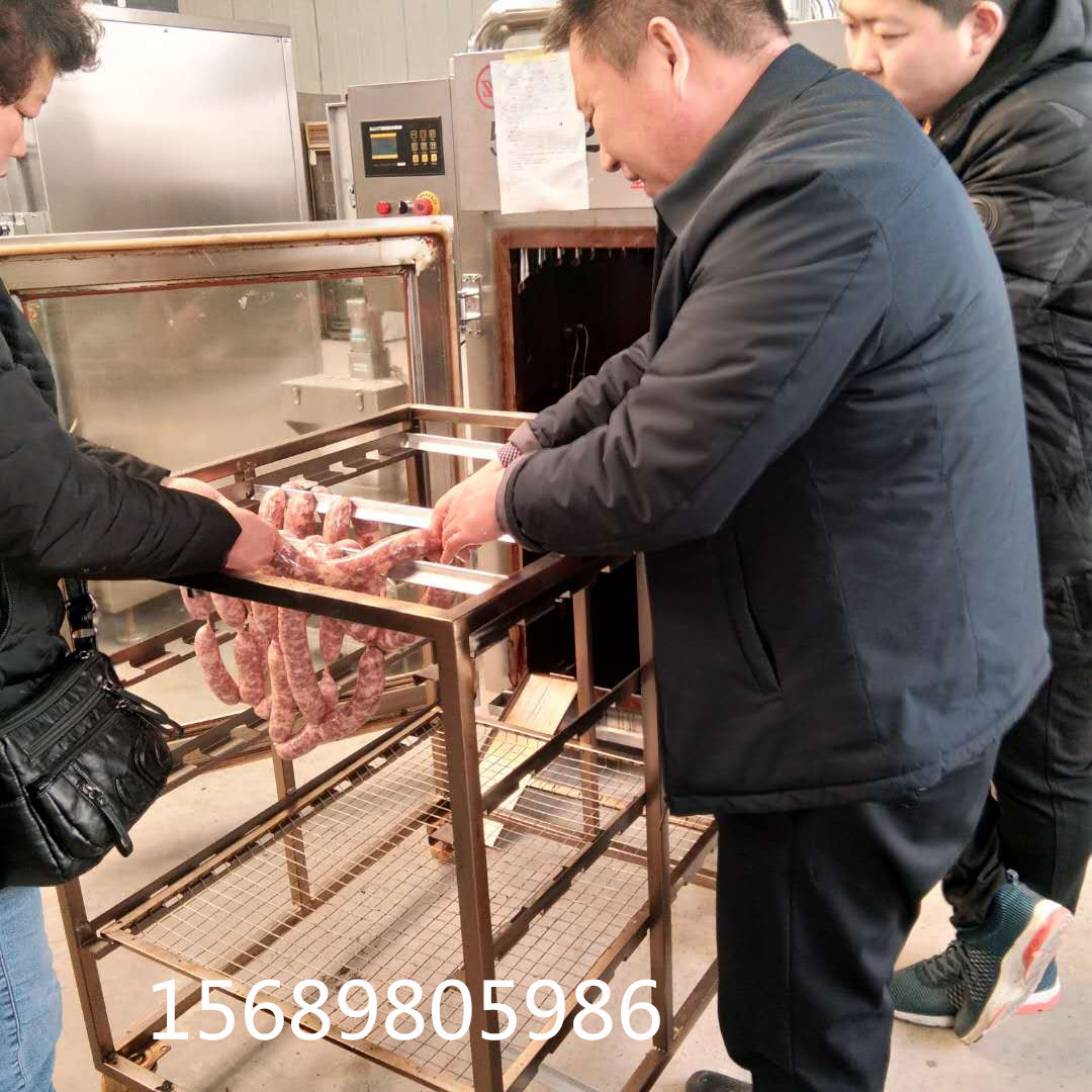 液壓灌腸機(jī)  自動(dòng)香腸灌腸機(jī)  哈爾濱紅腸成套加工設(shè)備示例圖4