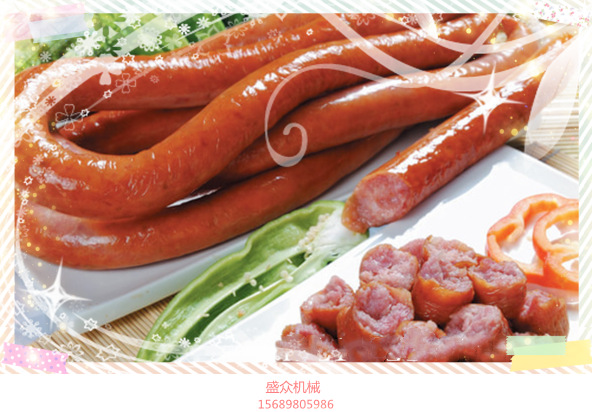 液壓灌腸機(jī)  自動(dòng)香腸灌腸機(jī)  哈爾濱紅腸成套加工設(shè)備示例圖19