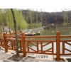 泉州仿木欄桿小河瀝江施工，福建水泥圍欄江濱水景河道護欄安裝