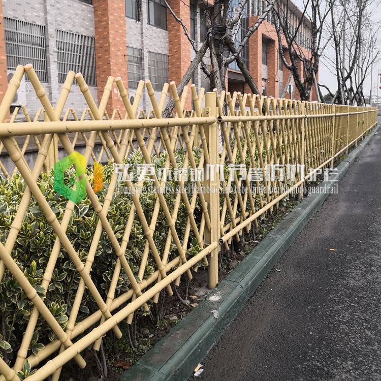 不銹鋼竹節(jié)管仿竹籬笆護(hù)欄