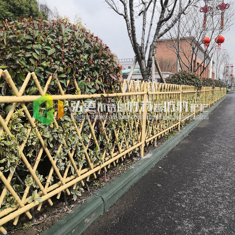 不銹鋼竹節(jié)管仿竹籬笆護(hù)欄