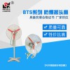 定制上海新黎明防爆工業(yè)搖頭扇壁掛式 BTS(FB)-500B鑄鋁工廠直銷