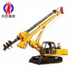 華夏巨匠供應(yīng)15米履帶機(jī)鎖桿旋挖鉆機(jī) 工程建筑大口徑樁孔
