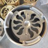 供應(yīng)建筑人防防爆地漏(水封50mm) 全銅防暴地漏專業(yè)制造生產(chǎn)