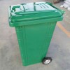 廠家直銷(xiāo)鍍鋅板掛車(chē)?yán)埃?40L鐵質(zhì)垃圾桶，訂做環(huán)衛(wèi)垃圾桶