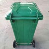 廠家直銷(xiāo)鍍鋅板掛車(chē)?yán)埃?40L鐵質(zhì)垃圾桶，訂做環(huán)衛(wèi)垃圾桶