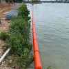 柱形河道攔截漂浮垃圾的滾塑浮筒 攔截水面漂浮垃圾