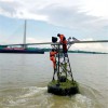 水面滾塑一體式警示浮標 長江河道攔船的浮體浮標